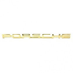 MONOGRAMME ''PORSCHE'' COULEUR OR POUR PORSCHE 356