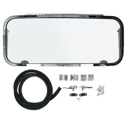 KIT VITRE SAFARI ARRIERE INOX POLI 55-63