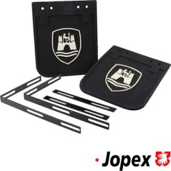 SET DE 2 BAVETTES NOIRES WOLFSBURG T2