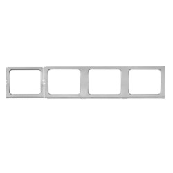 TÔLE DE RÉPARATION INTÉRIEUR COMPLET POUR 4 FENÊTRE DE CÔTÉ GAUCHE COMBI SPLIT -07/67