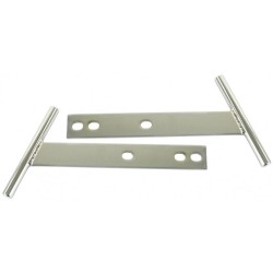 T. BARS CHROMEES POUR 1200...