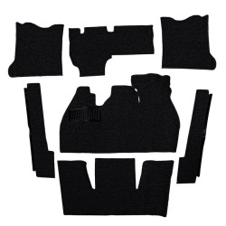 KIT MOQUETTE 7 PIECES NOIRE...
