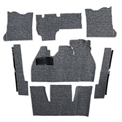 KIT MOQUETTE 7 PIECES GRISE...